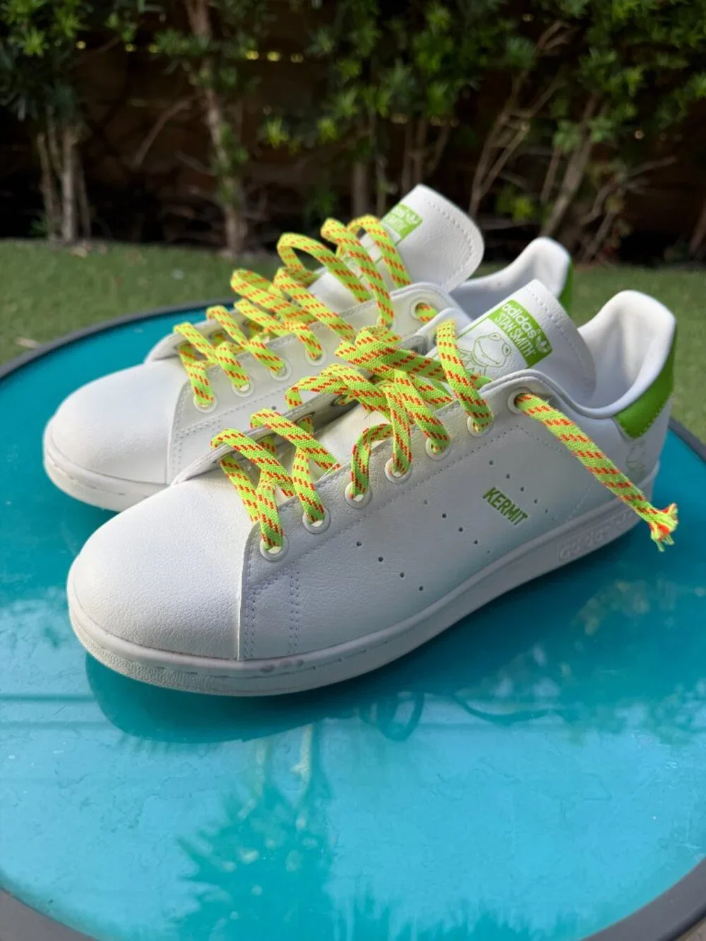 Adidas Stan Smith x Kermit Disney Sneakers Men’s 8.5 Green FX5550
